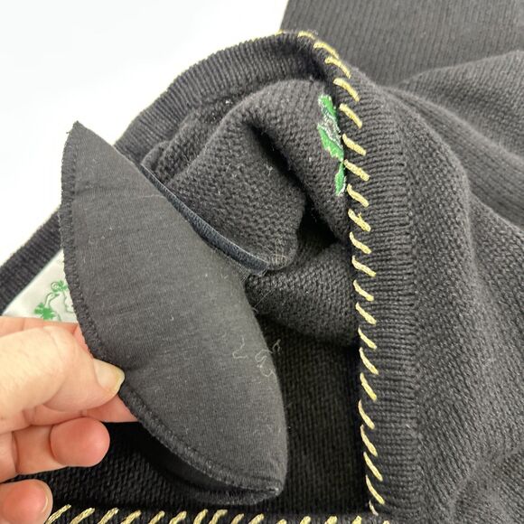 The Quacker Factory Christmas Sweater Cardigan Ornaments Presents Candles 1X - Picture 12 of 15